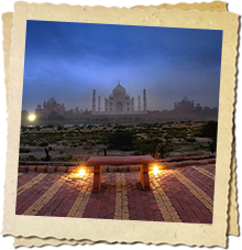 Taj View Point - Mehtab Bagh